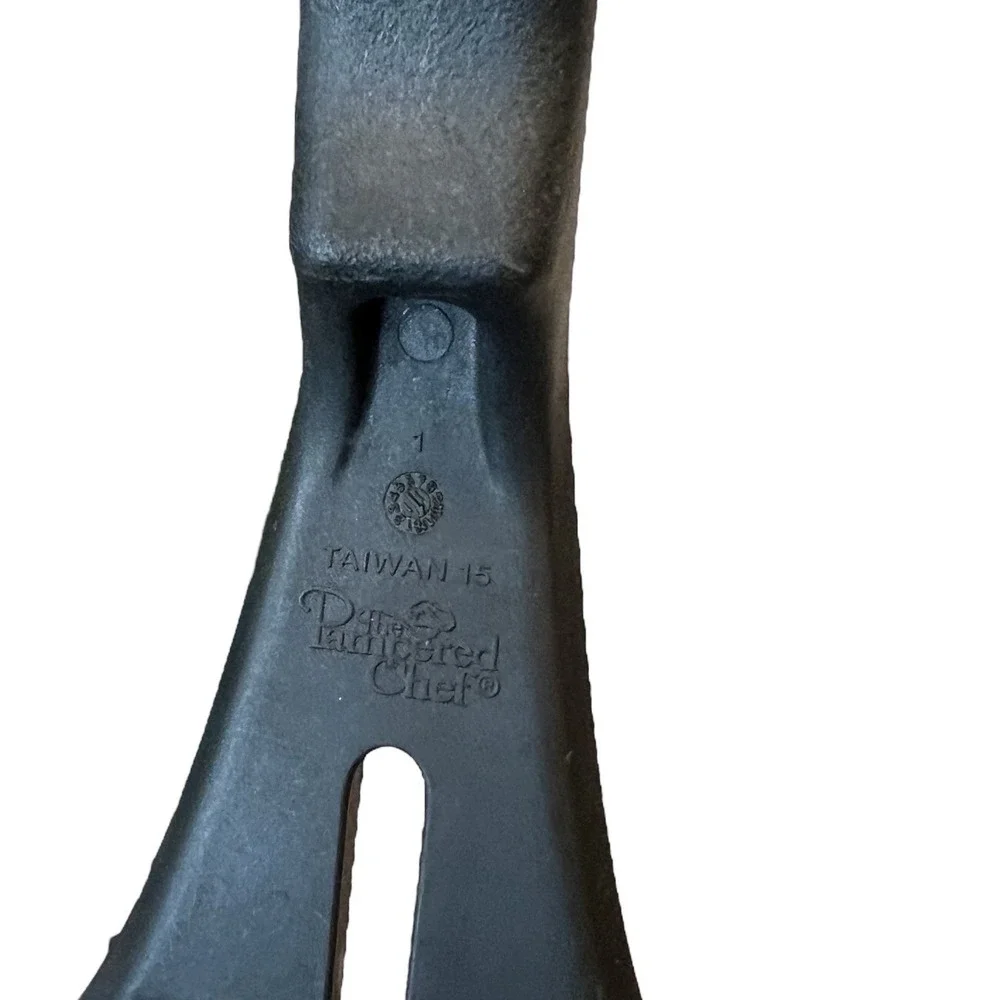 Pampered‎ Chef Nylon Panini Spatula #2352 Hamburger Sandwich Turner Black